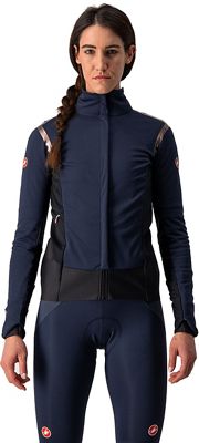 Castelli Women's Alpha Ltd RoS 2 Jacket - SAVILE BLUE-BRONZE-SILVER GRAY, SAVILE BLUE-BRONZE-SILVER GRAY